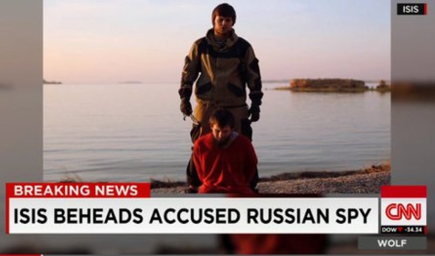 ISIS video claims beheading of Russian spy