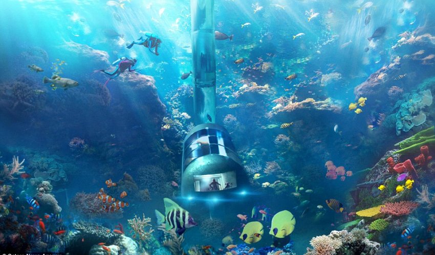 Plans revealed for £13million underwater hotel Plans revealed for £13million underwater hotel