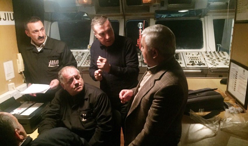 Rövnəq Abdullayev hazırda axtarış-xilasetmə işlərinə nəzarət edir - Fotolar + Video