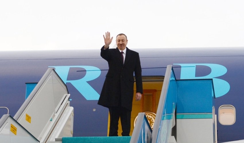 Azərbaycan prezidenti Çinə rəsmi səfərə gedir