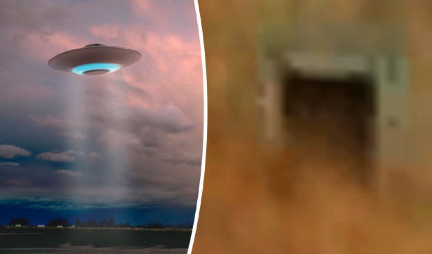 Mars images reveal 'underground alien bases' UFO believers claim