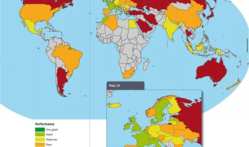 How does YOUR country rank on climate change? How does YOUR country rank on climate change?