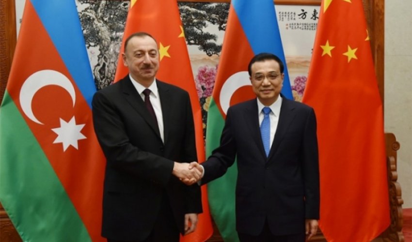 İlham Əliyev: “Azərbaycan Çin mallarının Avropaya çıxarılmasında infrastruktur imkanlarına malikdir”