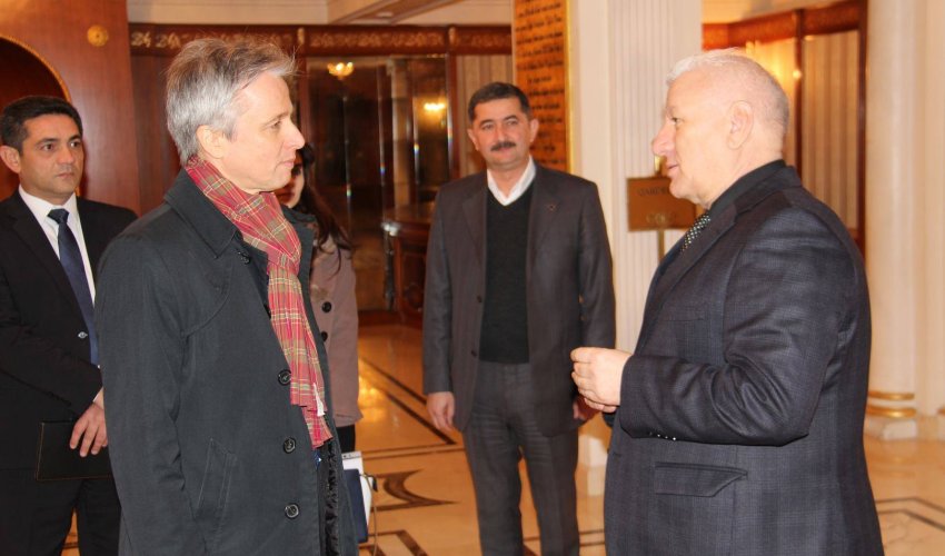 İsveçin Müvəqqəti İşlər Vəkili Musiqili Teatrda oldu - Fotolar