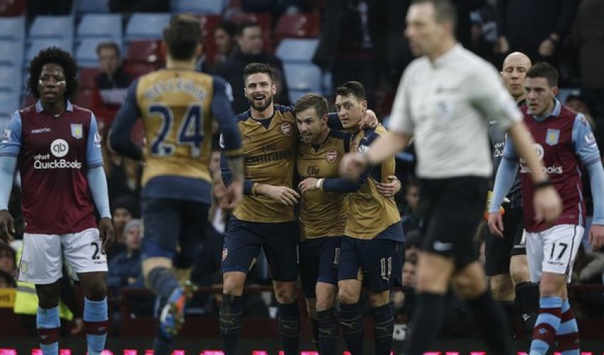 Aston Villa 0 - 2 Arsenal