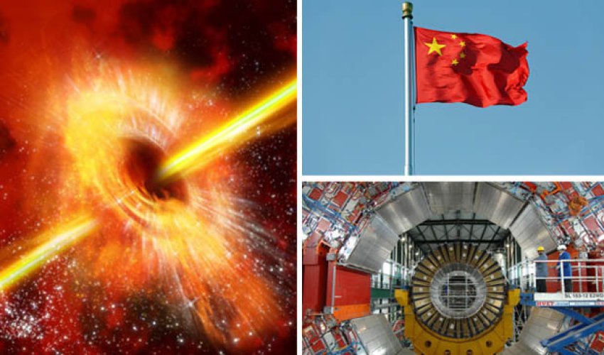 China to build a gigantic hadron collider that could destroy the UNIVERSE China to build a gigantic hadron collider that could destroy the UNIVERSE