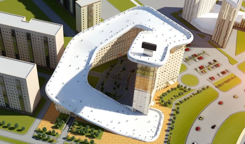 Ski slope could be built on top of apartment block