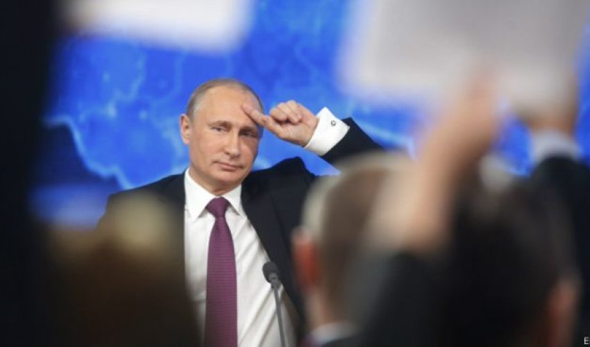 Bu gün dünya jurnalistləri Putinin başına toplaşır