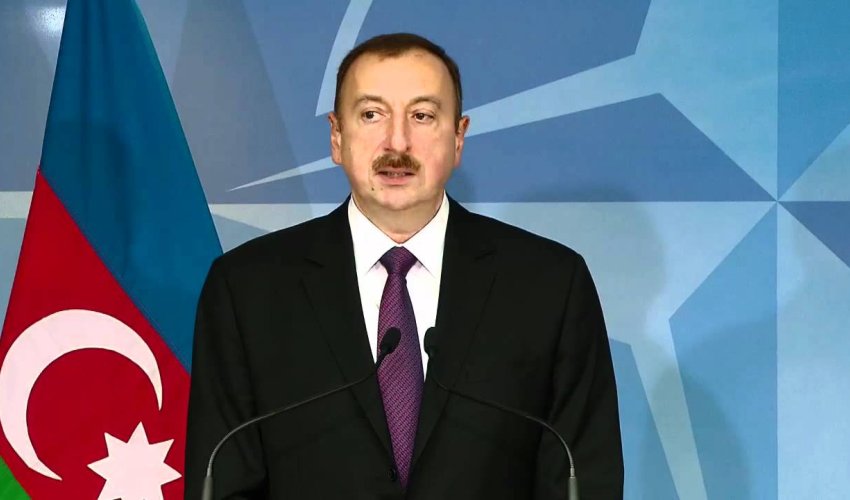 Aliyev says manat’s devaluation caused by oil price slump