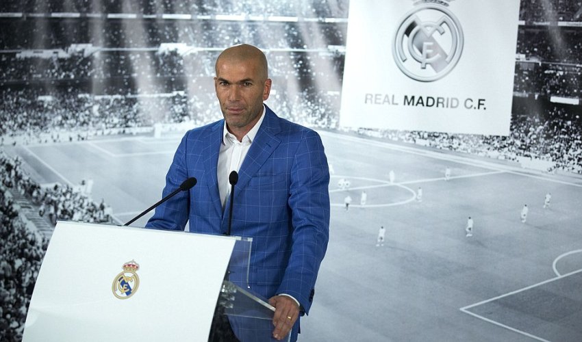 Zidane vows to win silverware this season... as new Real Madrid boss