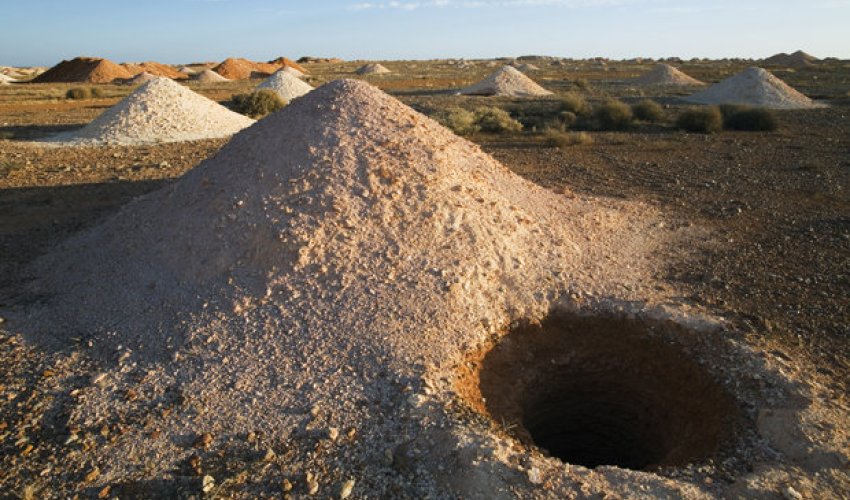 People have lived in this hole for 101 years