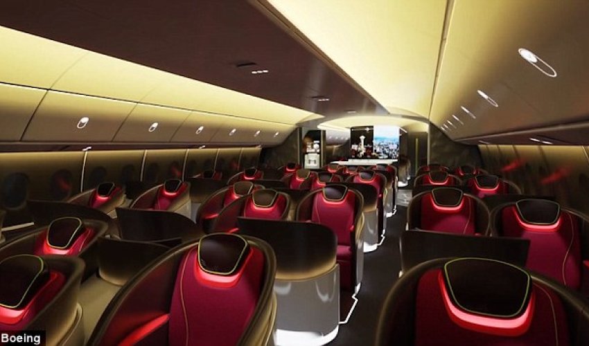 The aeroplane cabin of the future