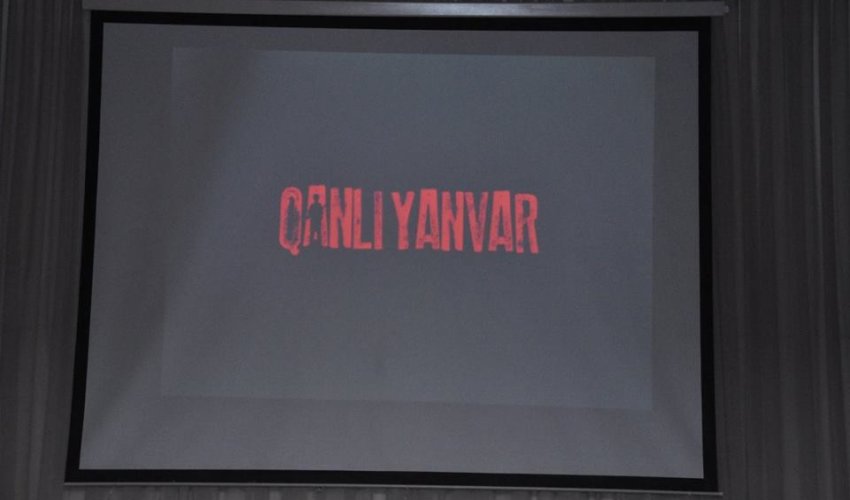 ADU-da “Qanlı Yanvar” bədii filmi nümayiş olundu - Fotolar