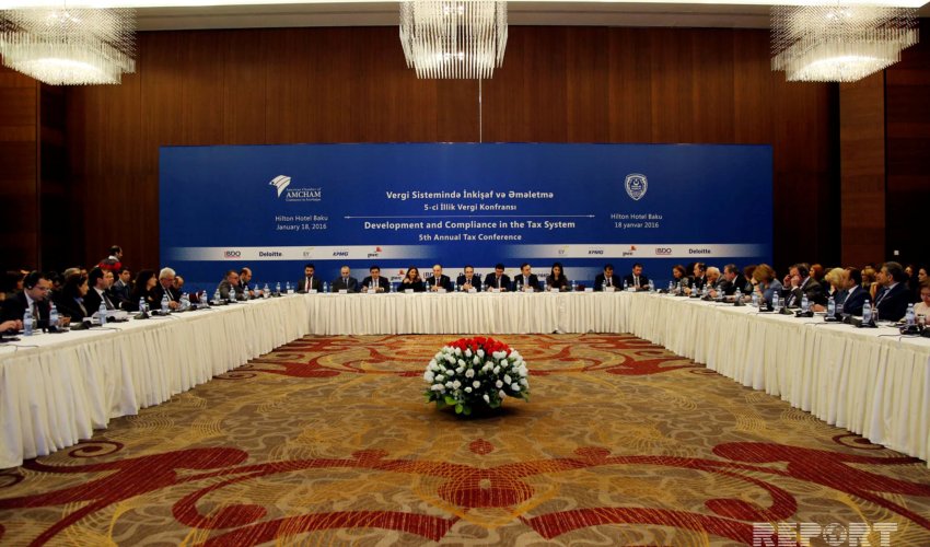 Bakıda vergi konfransı işə başladı