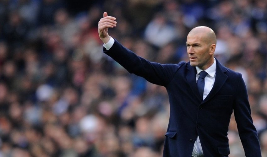 Real hits five again under new boss Zinedine Zidane