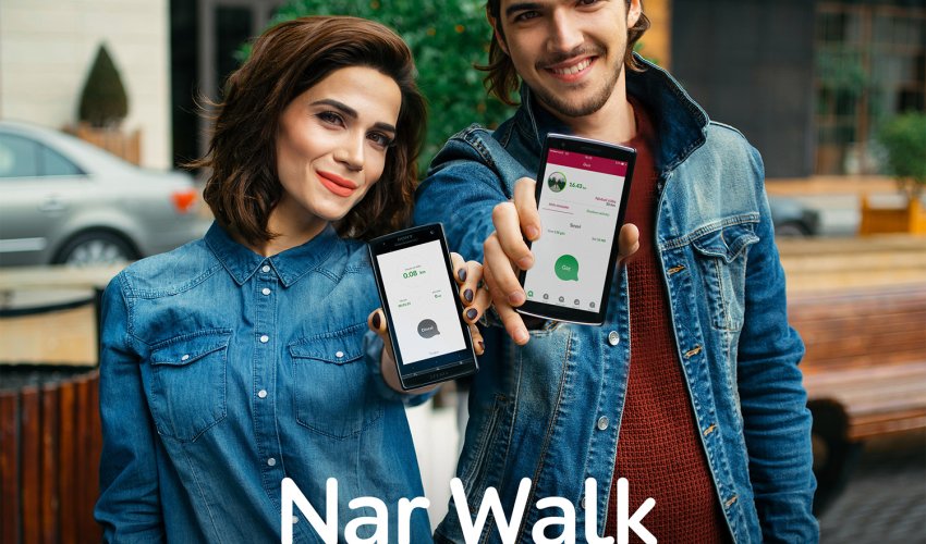 Nar Walk application has been presented to the customers