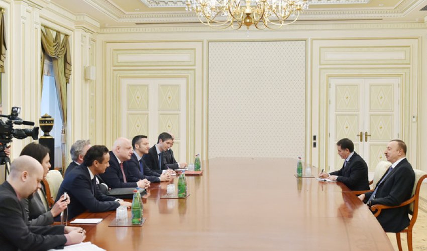OSCE PA leaders meet President Aliyev, senior Azeri officials