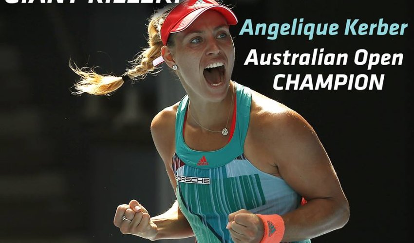 Angelique Kerber strikes another blow for late bloomers