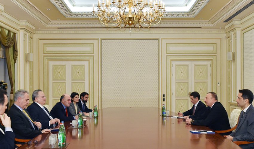 President Aliyev meets Greek foreign minister in Baku President Aliyev meets Greek foreign minister in Baku