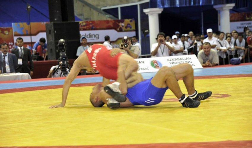 Junior Azerbaijani wrestler wins Ryazan tournament