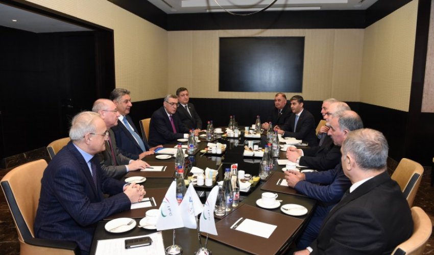 Azad Rəhimov Paralimpiya Komitəsinin prezidenti ilə görüşdü - Fotolar