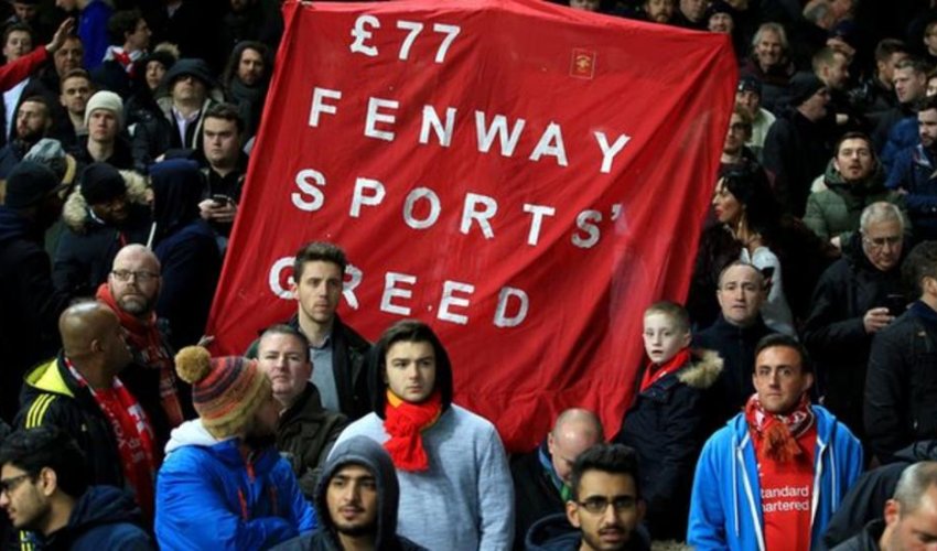 Liverpool owners scrap £77 ticket and apologise to fans