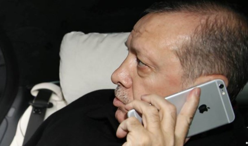 Ərdoğanı telefonla dolayıblar?- VİDEO