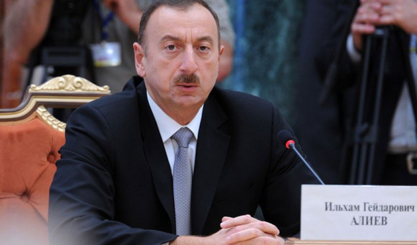 “Qazandığımızdan az xərcləməliyik” - İlham Əliyev