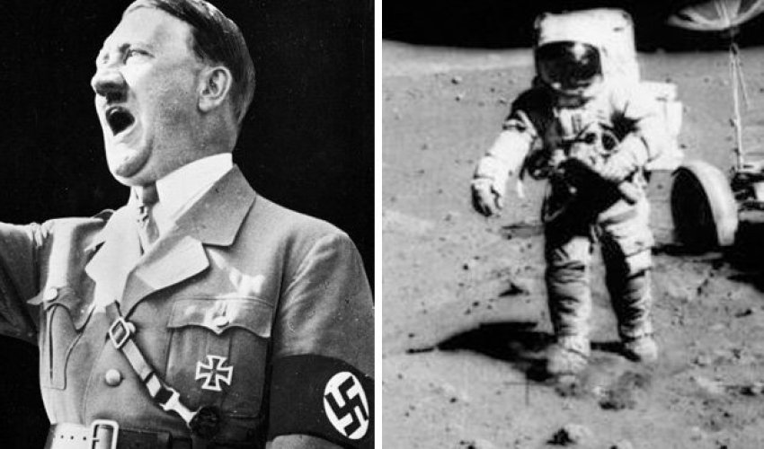 Adolf Hitler first man on the Moon? Nazi Germany's 'secret space missions' revealed