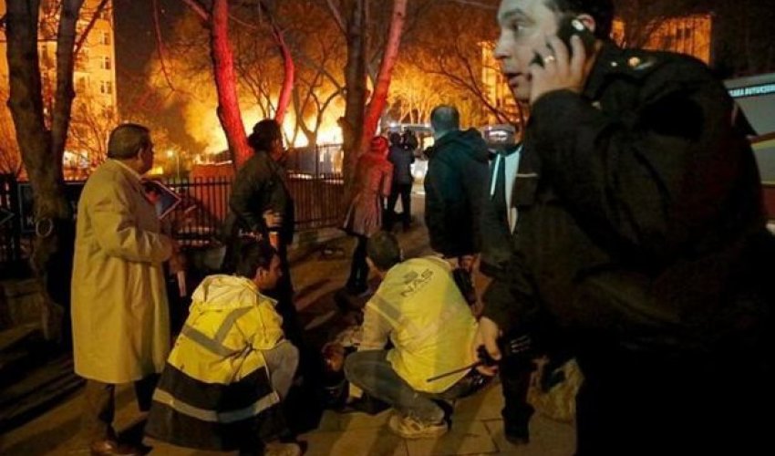 Кадры теракта в Анкаре 