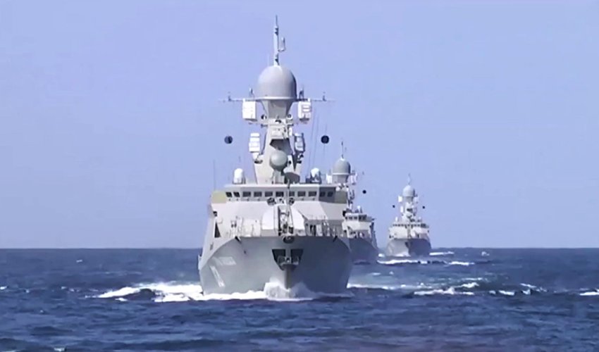 Russian flotilla warships to visit Baku port