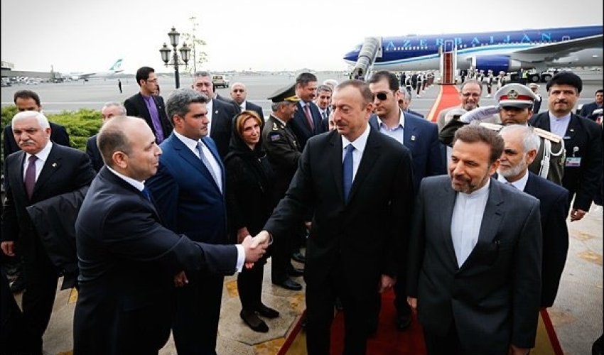 Azərbaycan prezidentinin İrana səfəri başladı