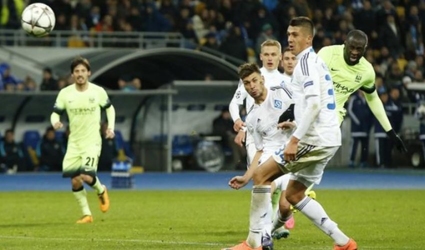 Dynamo Kiev 1 - 3 Manchester City