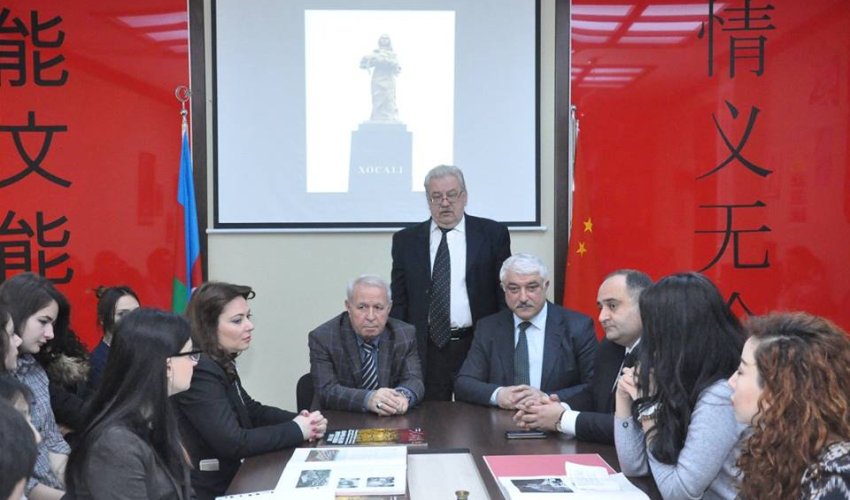 Xocalı həqiqətləri Çin dilində