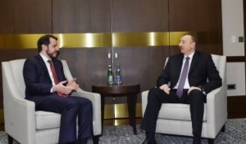 İlham Əliyev Türkiyənin enerji və təbii sərvətlər nazirini qəbul etdi