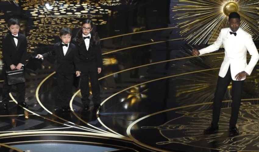 Oscars 2016: Host Chris Rock rapped over Asian-American 'joke'