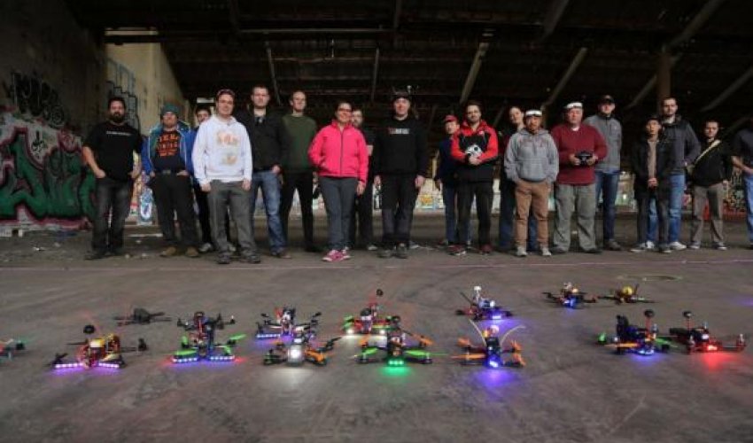 Пройдут первые гонки беспилотников