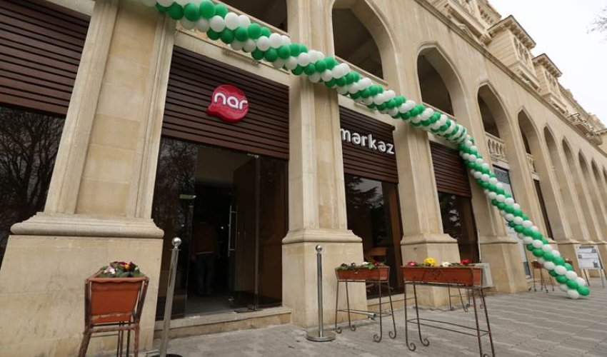 Nar has presented its new store in Ganja