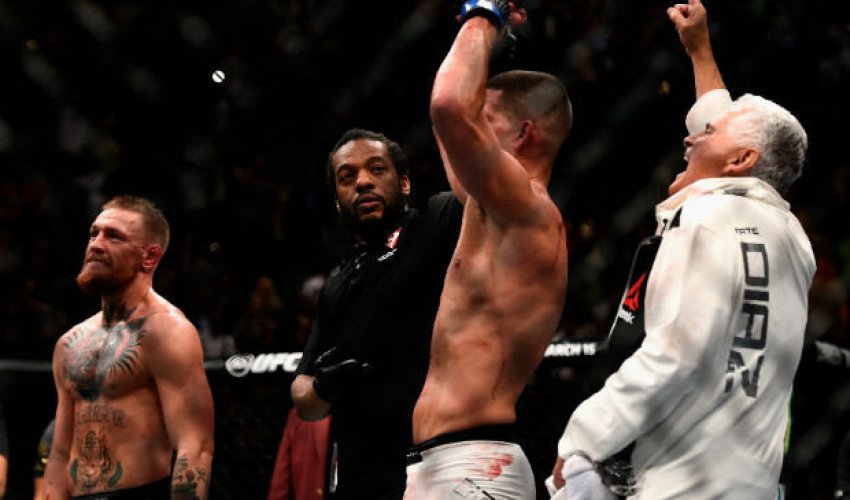 Nate Diaz shocks the world and defeats Conor McGregor