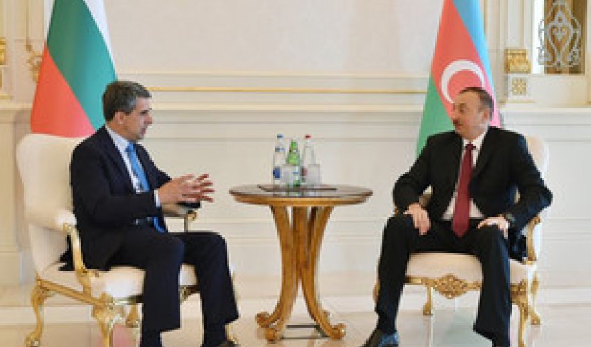 Azərbaycan və Bolqarıstan prezidentləri arasında görüş keçirildi