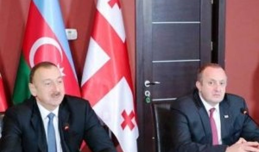 İlham Əliyev Giorgi Marqvelaşvili ilə görüşdü