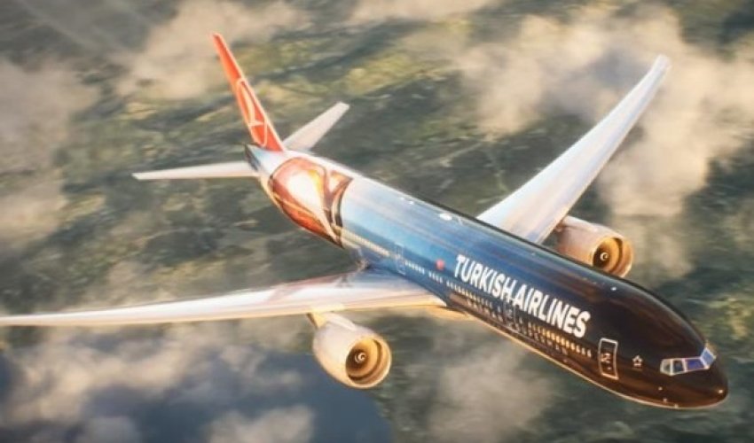 Турки раскрасили самолет