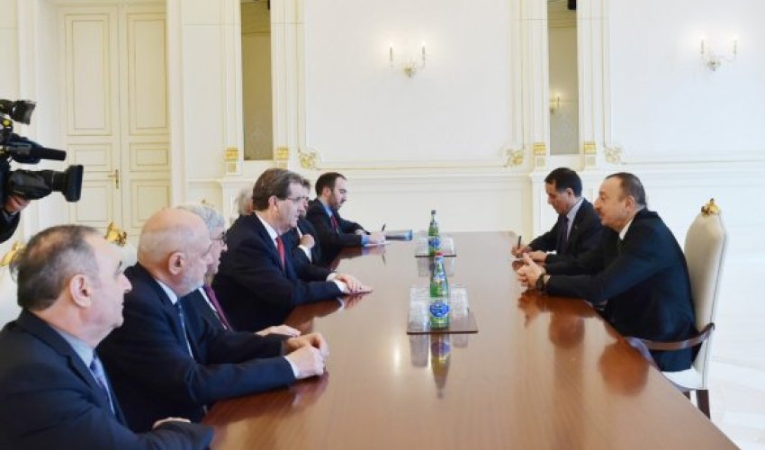 Prezidenti Amerika Yəhudi Komitəsinin icraçı direktorunu  qəbul edib