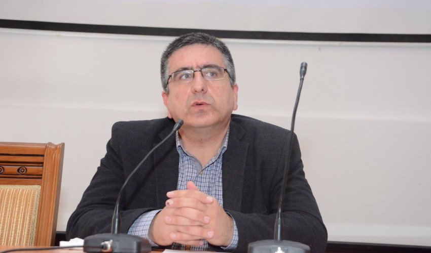 Filosof Müşfiq Şükürov ADU-da oldu Filosof Müşfiq Şükürov ADU-da oldu