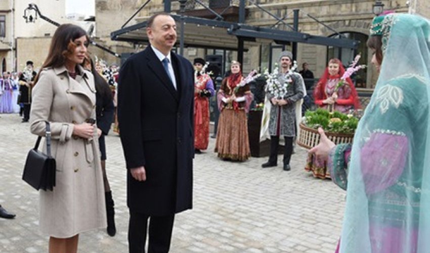 Azərbaycan prezidenti Novruz şənliyində iştirak edib