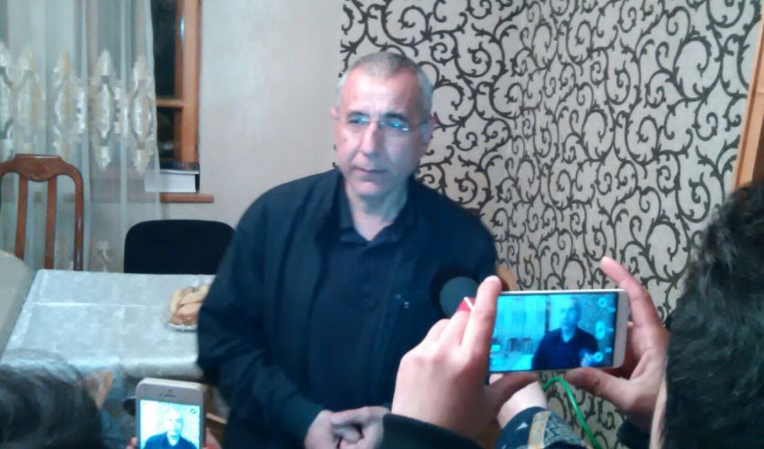 Интигам Алиев на свободе - ФОТО