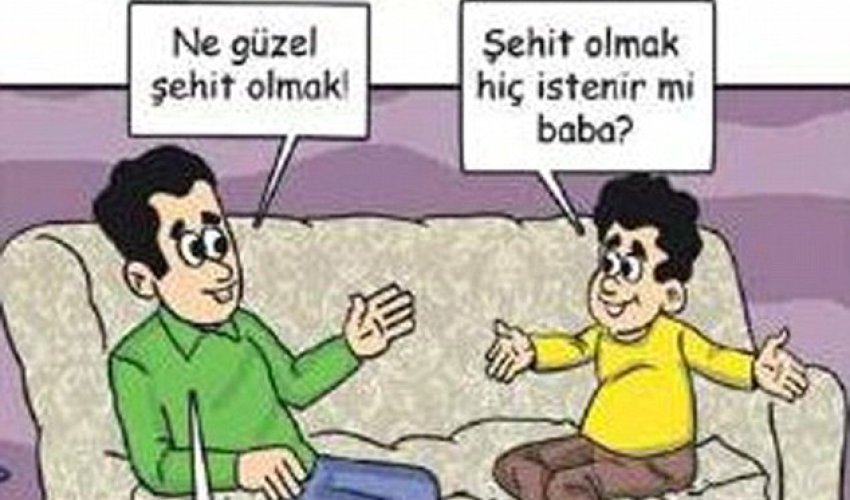 Сomic printed by Turkish government encourages boys and girls to seek Islamic martyrdom Сomic printed by Turkish government encourages boys and girls to seek Islamic martyrdom