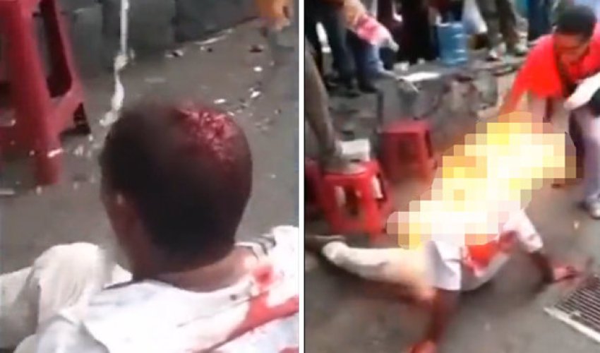 Vigilante mob burn man alive in street in world's most dangerous city