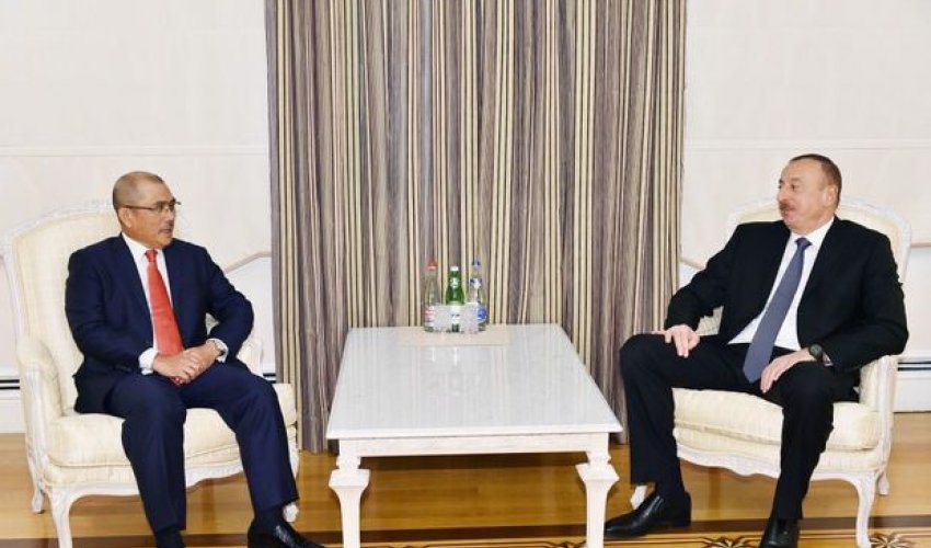 İlham Əliyev Seri Ronald Kiandeeni qəbul etdi