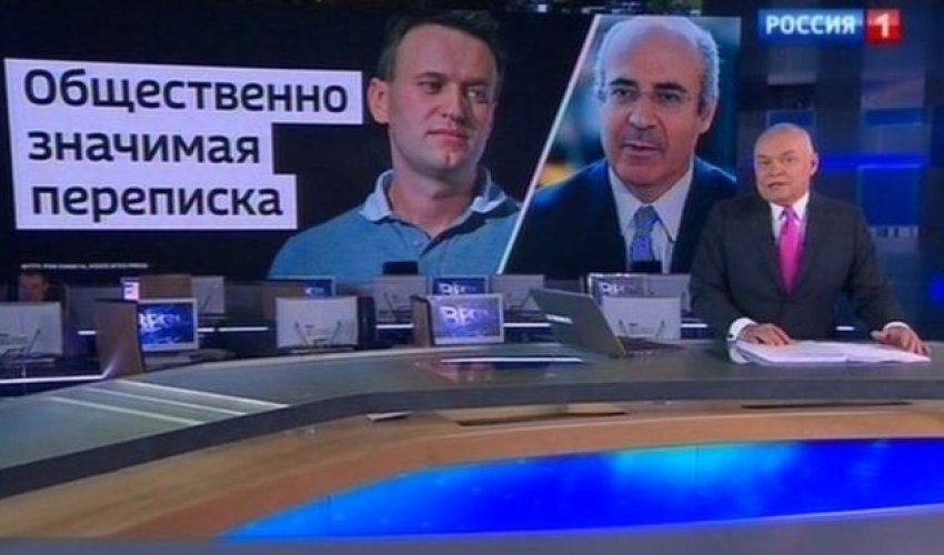 Russian TV spy claims shown up by poor English